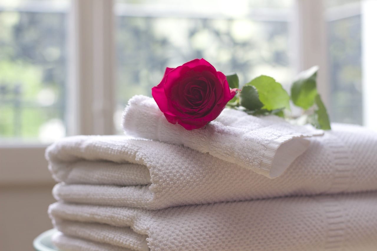 towel, rose, rose flower-759980.jpg